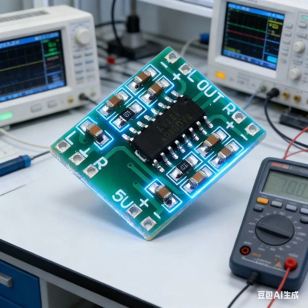 Pam8403 Super Mini Digital Amplifier Board 2 * 3w Class D Digital Amplifier Board Efficient Module 2.5 To 5v USB Power Supply