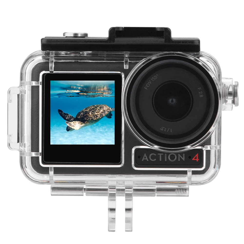 Водонепроницаемый чехол для дайвинга VAKIND 60 м для экшн-камеры DJI OSMO Action 3 4, защитный чехол для подводной защиты