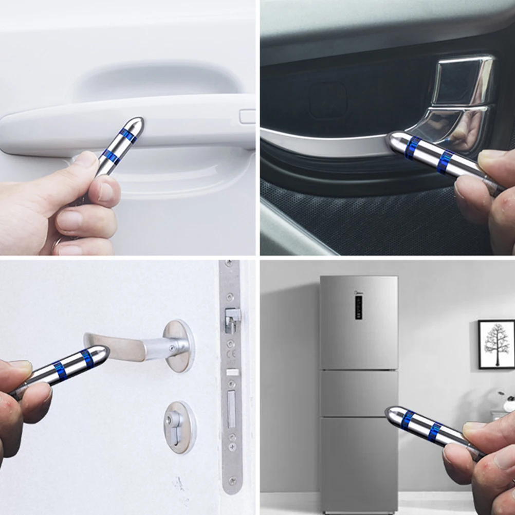 

Premium Car Static Keychain Anti-Static Rod For Door Handle Electrostatic Discharger Portable Multi-Purpose Key Ring