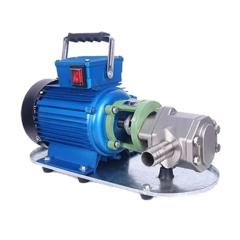 

Hot Sale WCB Small Double Gear Pump Portable Oil Pump Electric Transfer Pump