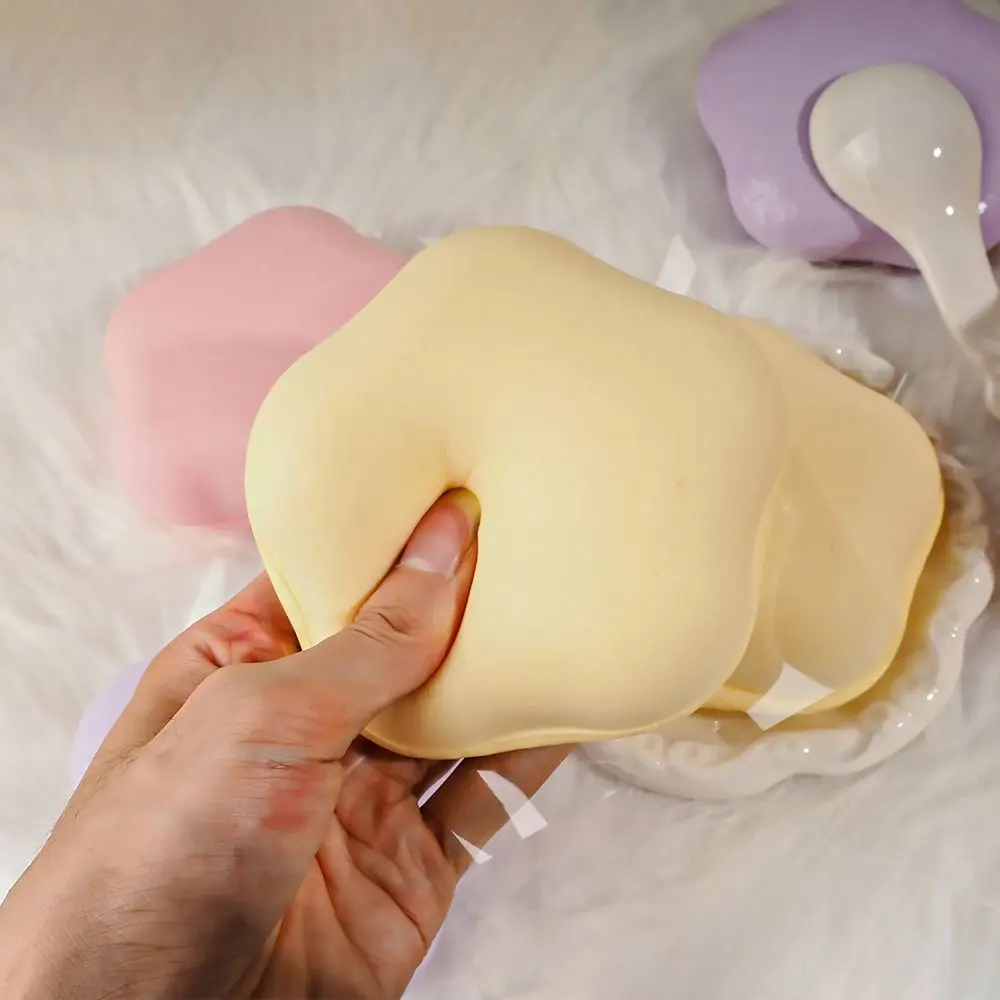 Soft Bread Squeeze Anxiety Relief Calming Squishes Sticky Slow Rising Stress Release Five-pointed Star Fidget Sensory Play