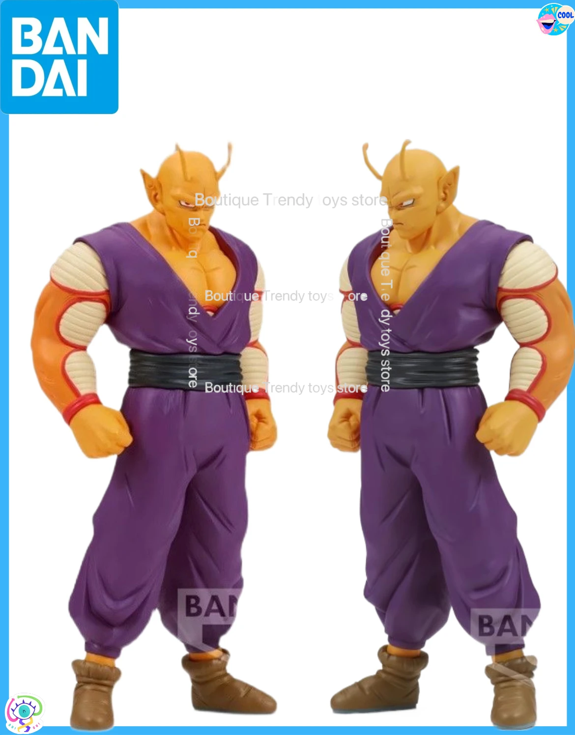 

In Stock Bandai Original Banpresto Dragon Ball Shf Super Hero Orange Statue Ornaments Anime Merchandise Toys Holiday Gifts