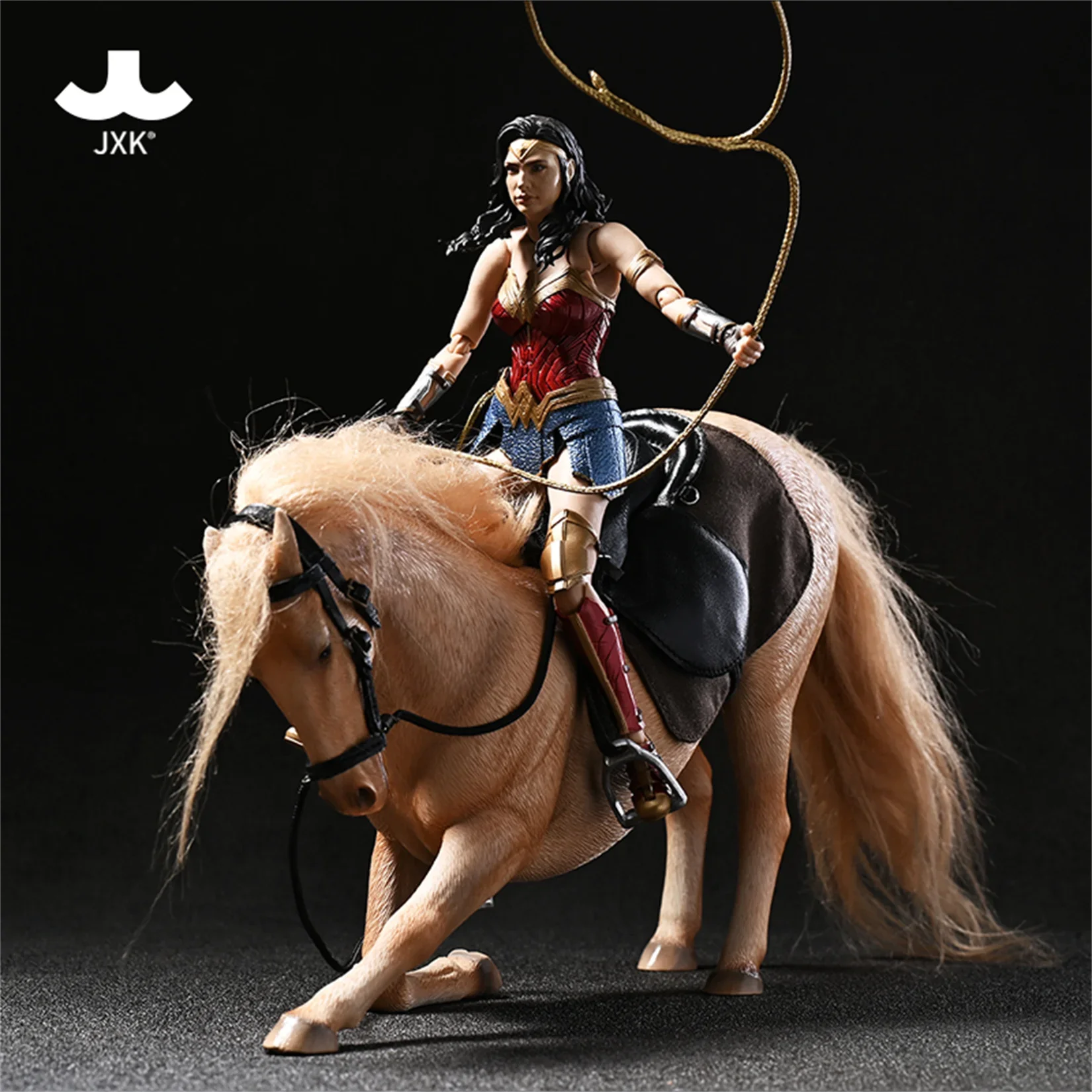 

JXK 1/12 Hanover Warmblood Horse 3.0 Model Pet Animal Scene Collection Decoration Soldier Accessory Birthday Gift Toy Photo Prop