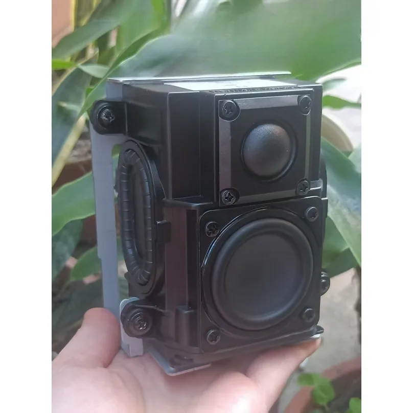 2‑Way Passive Disassembled Speaker Unit, HIFI Vocal Sound Desktop Speaker for PC Computer Car Audio Modification 1 Pair
