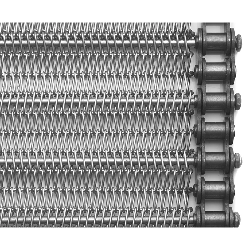 

Спиральный цепной ремень из проволочной сетки из нержавеющей стали 304.