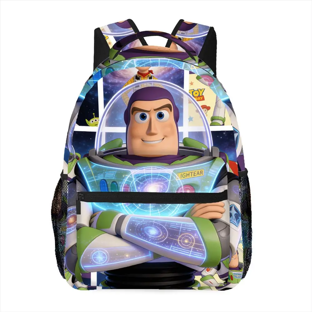 

Рюкзак с принтом «История игрушек» Базз Лайтер, 1 шт., регулируемый плечевой ремень, необходим для ежедневных поездок и отдыха.