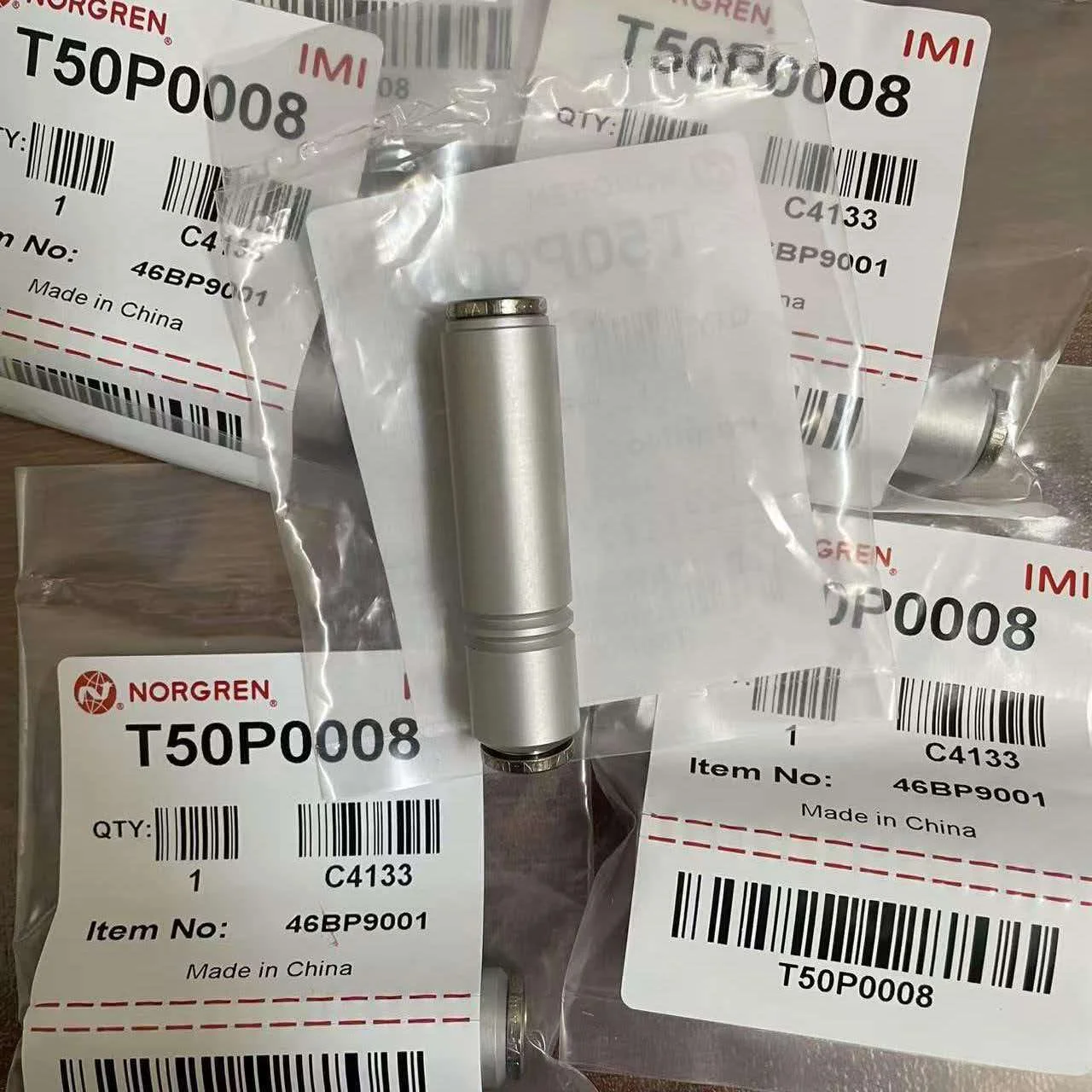 T50P0008, Norgren IMI, one-way valve, φ8