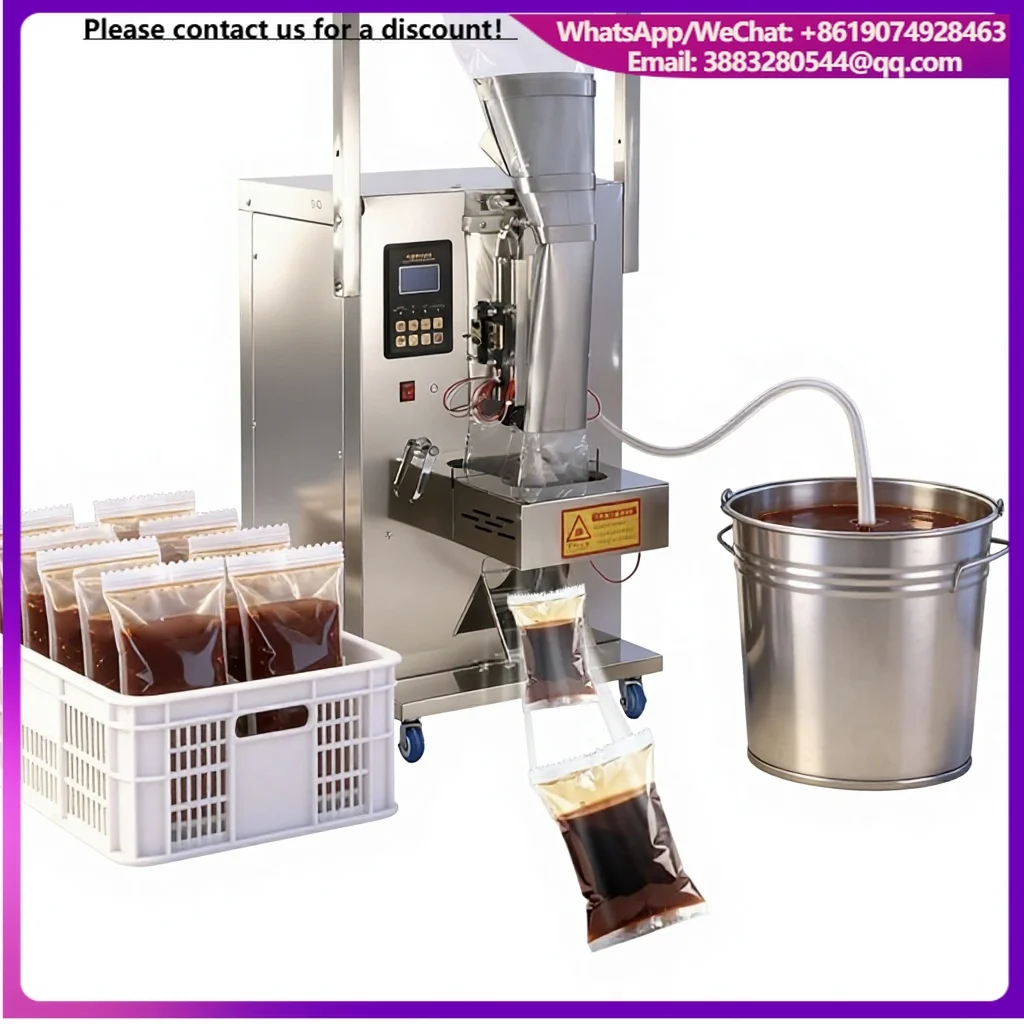 2000 Bph Sachet Water Production Equipment Ice Pop Lolly Popsicle Ice Candy Liquid Packing Machine Machinery