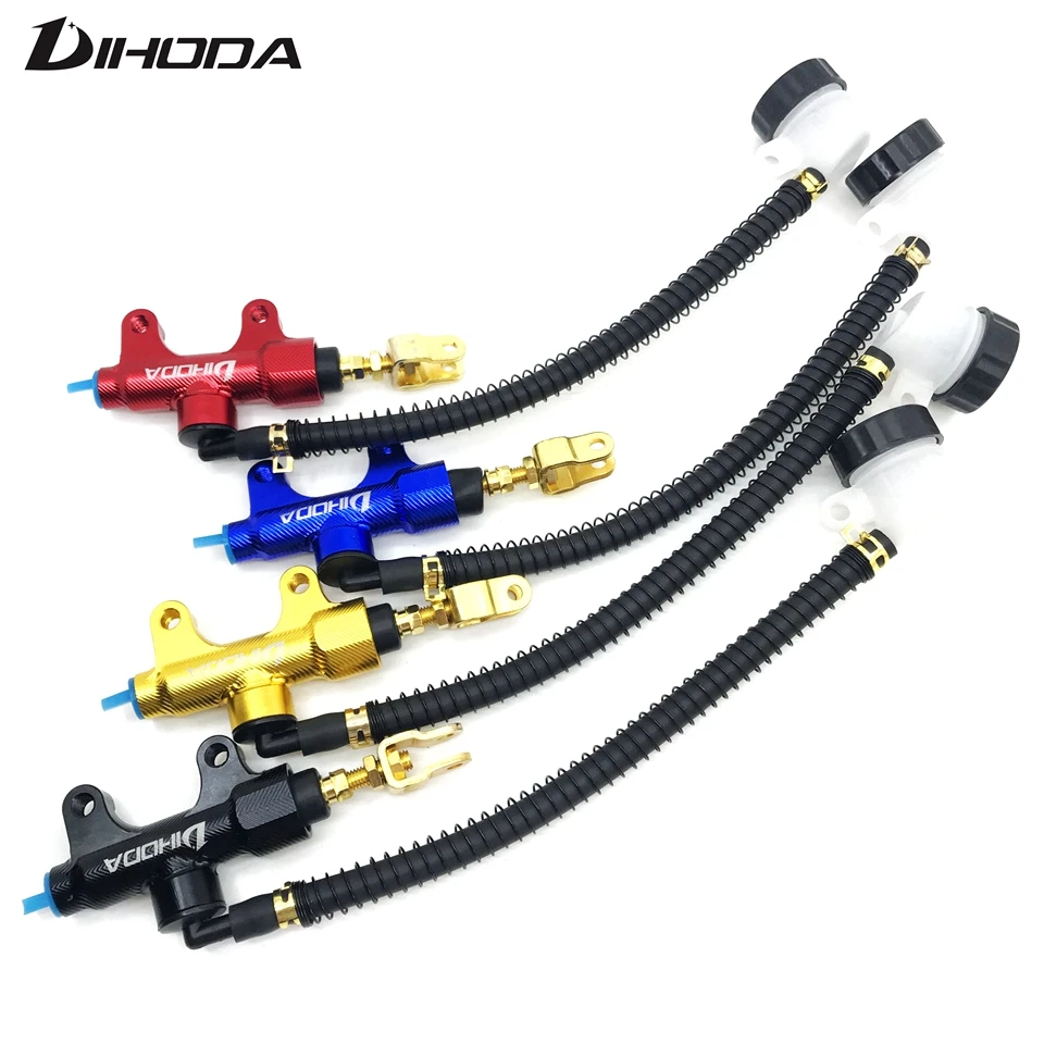 4 colors Universal Motorcycle Rear CNC Aluminum alloy hydraulic brake pump master cylinder performance efficient transfer pump