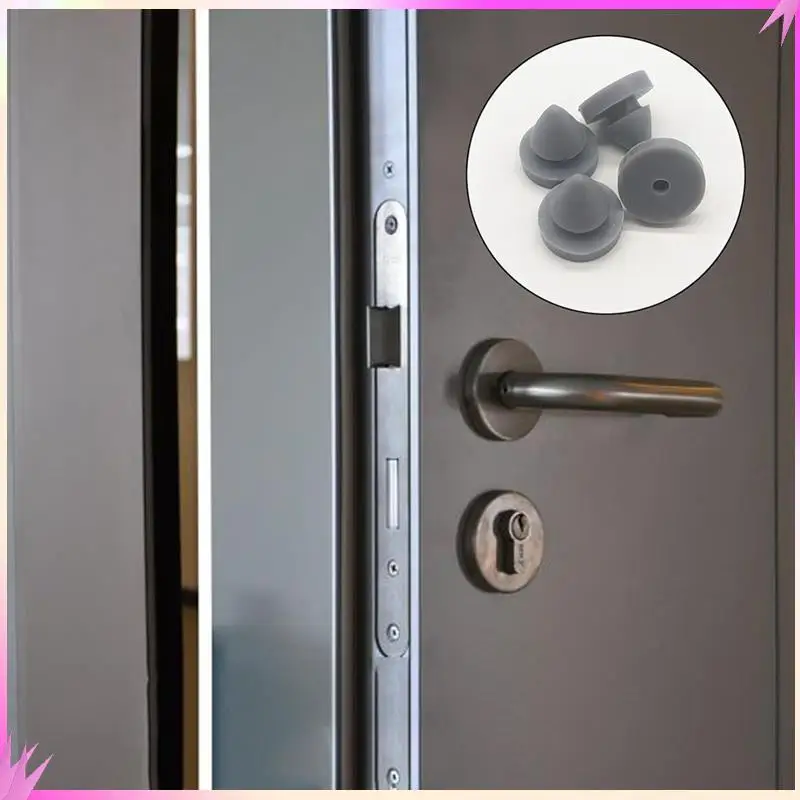 

B50C 100-Count 1/2 Inch Rubber Door Silencers, Heavy Duty Door Hinge Mufflers For Noise Reduction