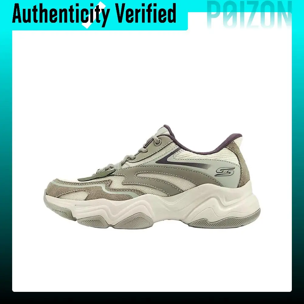 Skechers DLITES Abrasion Resistant Low top Chunky Sneakers Women's 117692-TPMT