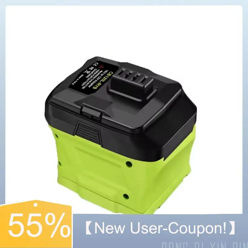 Happy New- Battery Adapter Converter For Ryobi 18V Lithium Battery Converted To For Ryobi 12V Power Tools Power Tool Accessories