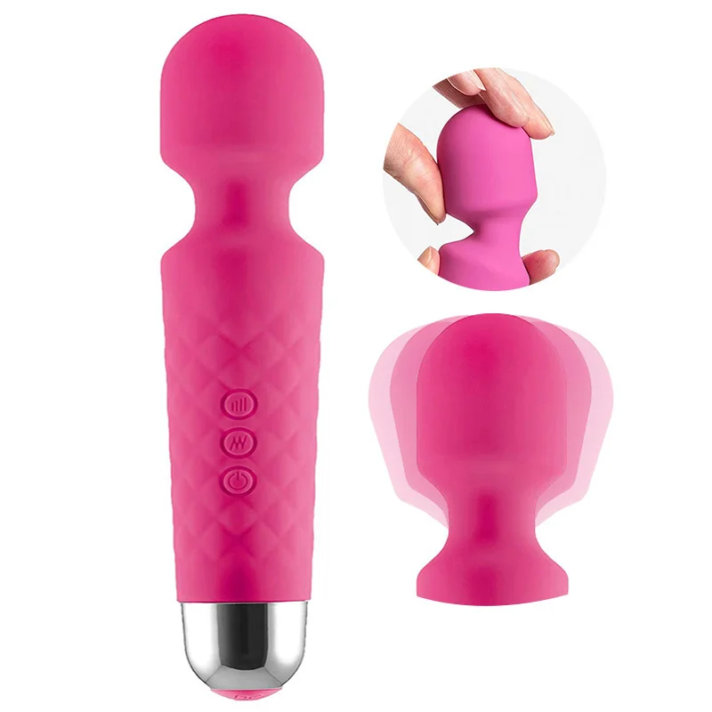 

AV Vibrator 20 Modes 8 Speeds Masturbation Massage Stick Female Masturbator Magic Wand Massager Vagina Clitoris Stimulator Adult