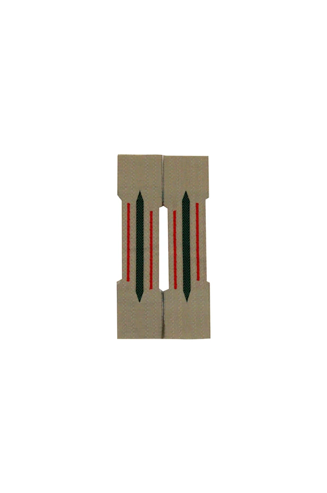 

GIOH-028 WWII German Bevo Heer Collar Tabs - Artillery