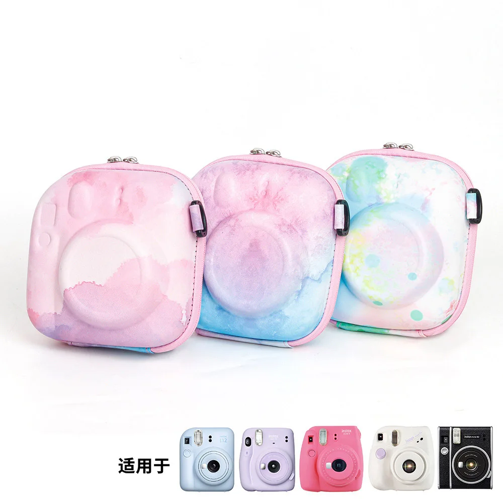 

For Fujifilm Camera Eva Storage Bag Suitable for Instax Mini7 +/8/9/11/12/13/40 and Other Camera Universal Hardshell Bag
