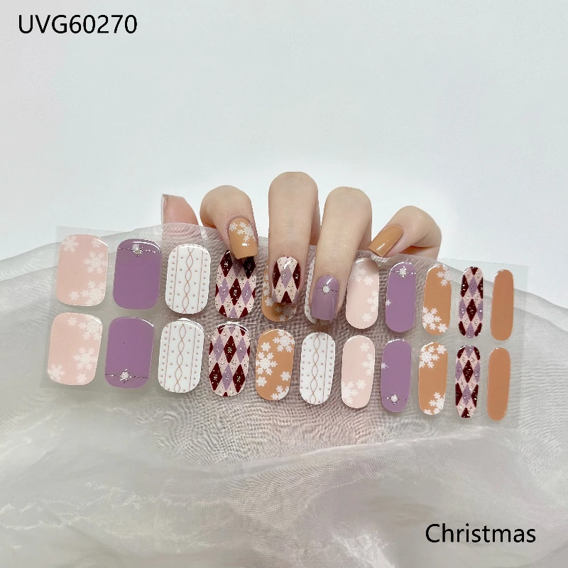 22-tiras-folha-de-natal-semi-cururado-gel-tiras-de-unhas-simples-aurora-cor-adesivo-gel-adesivos-de-unhas-endurecido-em-lampada-uv-precisa