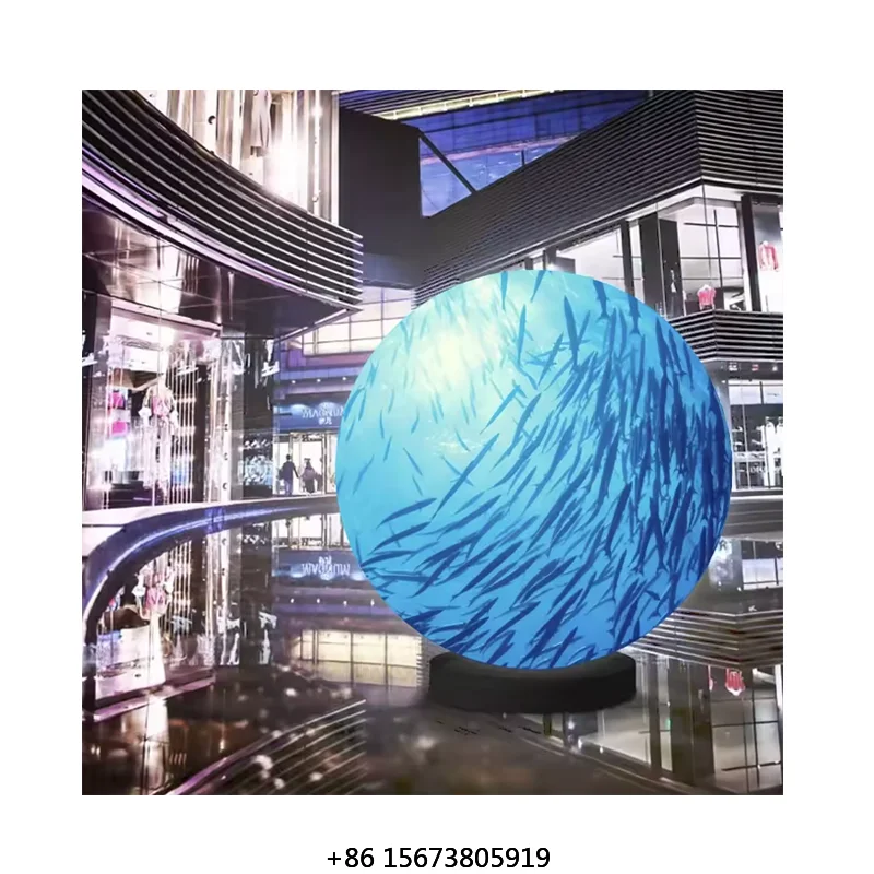 China Wholesale Full Color Globe Shape Led Screen P2.5 P3 P4 Indoor Outdoor Sphere Led Display Screen