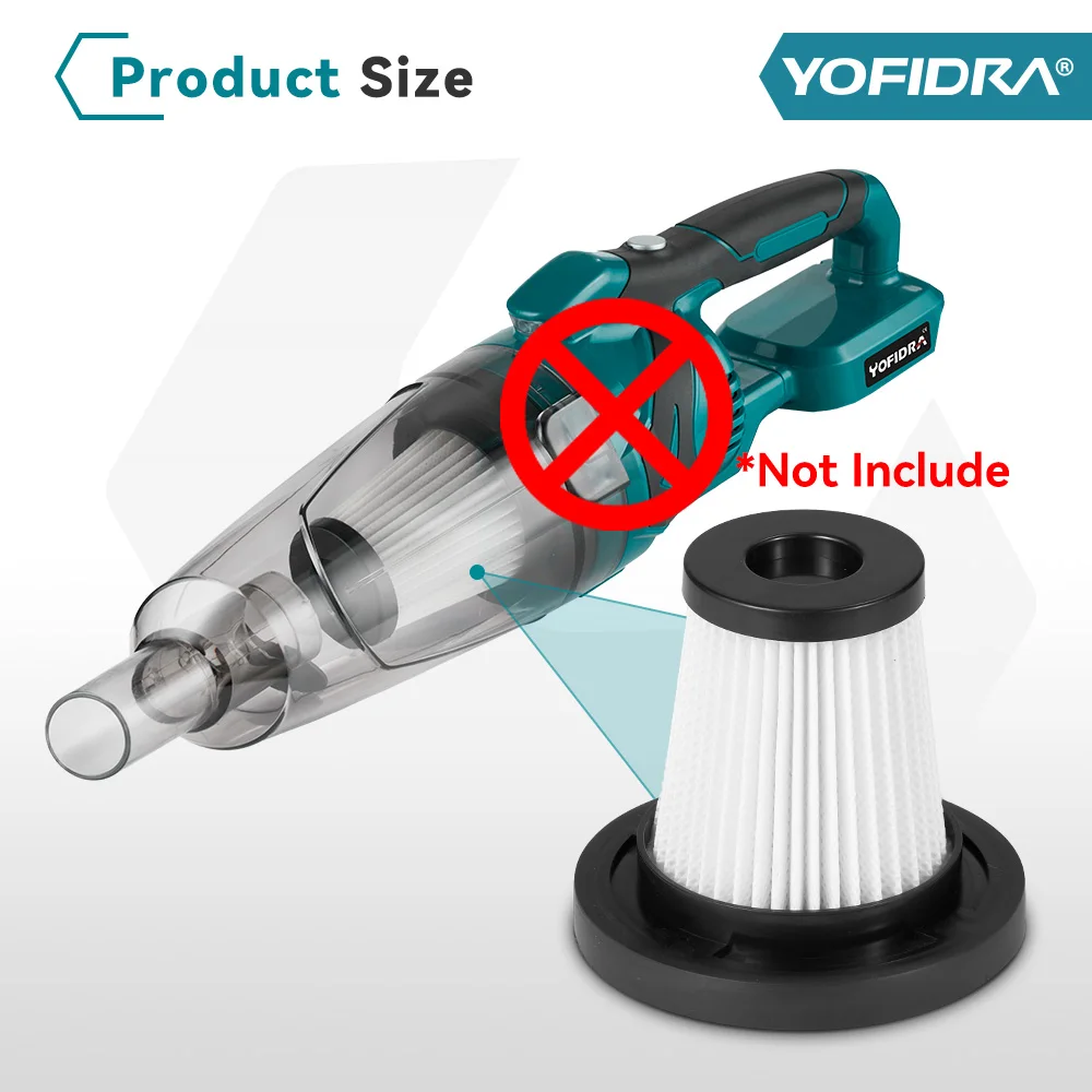 YOFIDRA Vacuum Cleaner Filter Reusable Air Filter Net Element For Handheld Home Car Vacuum Cleaner Accessories