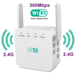 Wireless WiFi Repetidor Booster, Expansor De Rede, Antena De Energia Do Roteador, Wi-Fi, Extensor De Longo Alcance