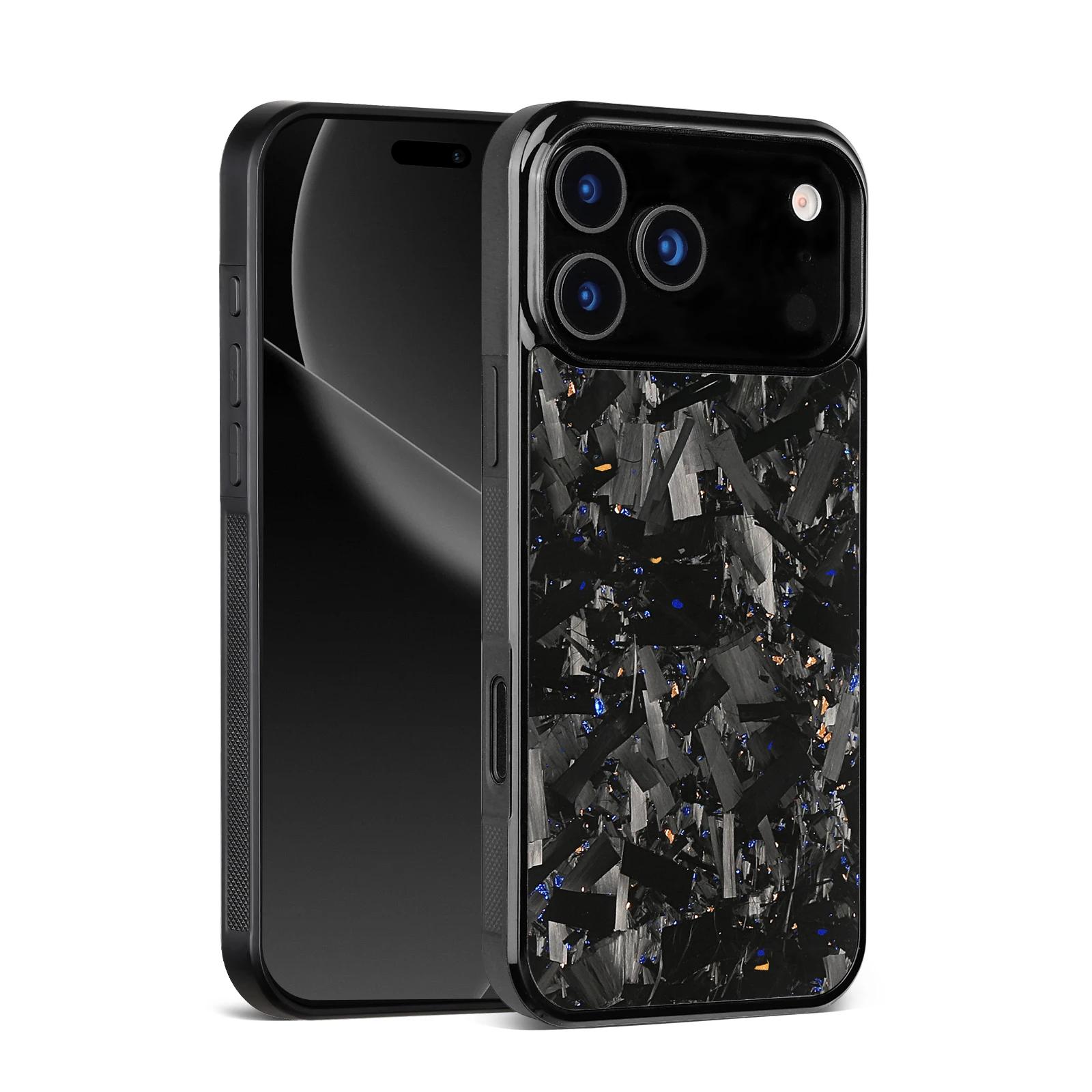 For Magsafe Cases for iPhone 18 Pro Max Real Forged Carbon Fiber for iPhone 13 12 14 15 16 17 Pro Max Case Anti-fall Shell Cover