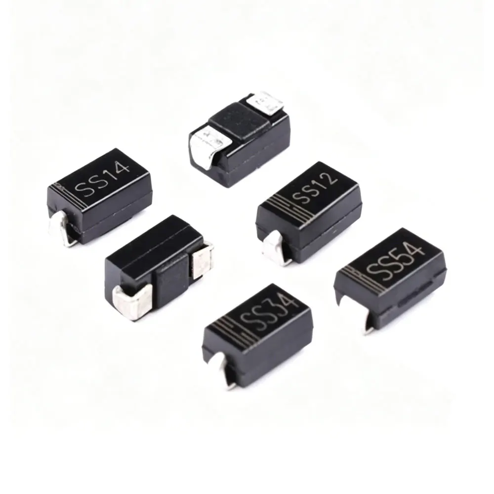 50PCS SMA SS14/SS34/SS12/SS16/18/22/24/26/28/32/36/38/52/58/SS56/SS54/SS32/110/210/310/320/510 1N4001 4002 4004 4007 M1 M2 M4 M7
