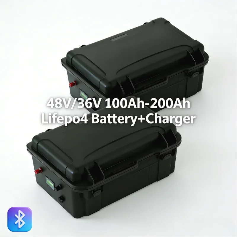

36V(100Ah/150Ah/200Ah)/48V(150Ah) LiFePO4 | Deep Cycle, Smart Bluetooth BMS, Maintenance-Free Off-Grid Battery.