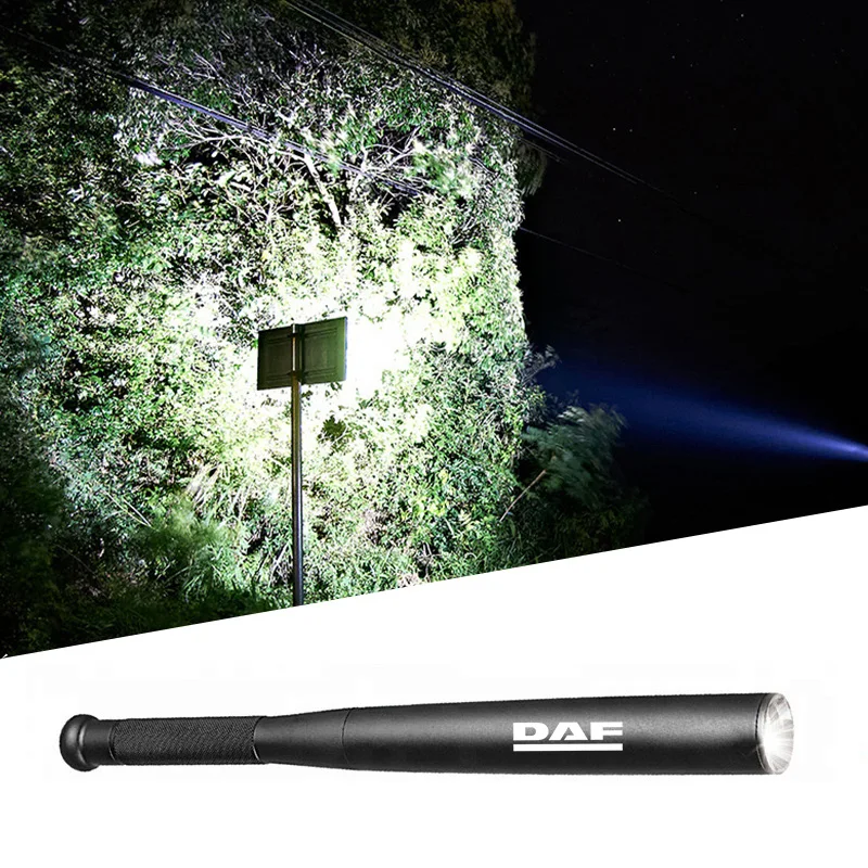 

Car LED Flashlight Waterproof Telescopic Powerful Outdoor Zoom Stick for For DAF XF 95 105 CF LF VAN Car DAF Accessories