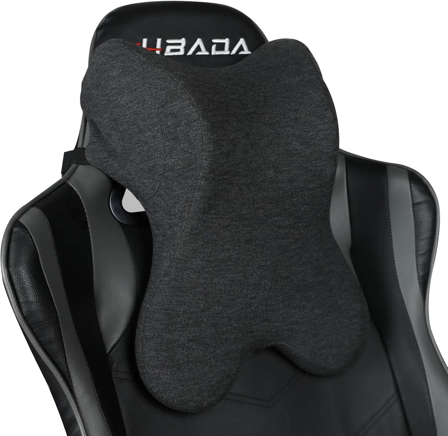 

Автомобильная подушка для шеи для вождения и игрового кресла, эргономичный подголовник с двойными ремнями, регулируемая для всех высотов