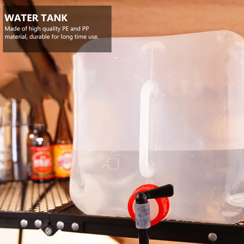 

Portable Drinking Bucket Water Tank for Cars Camping Jug Container Can Collapsible Jugs Case Large Capacity with Spigot