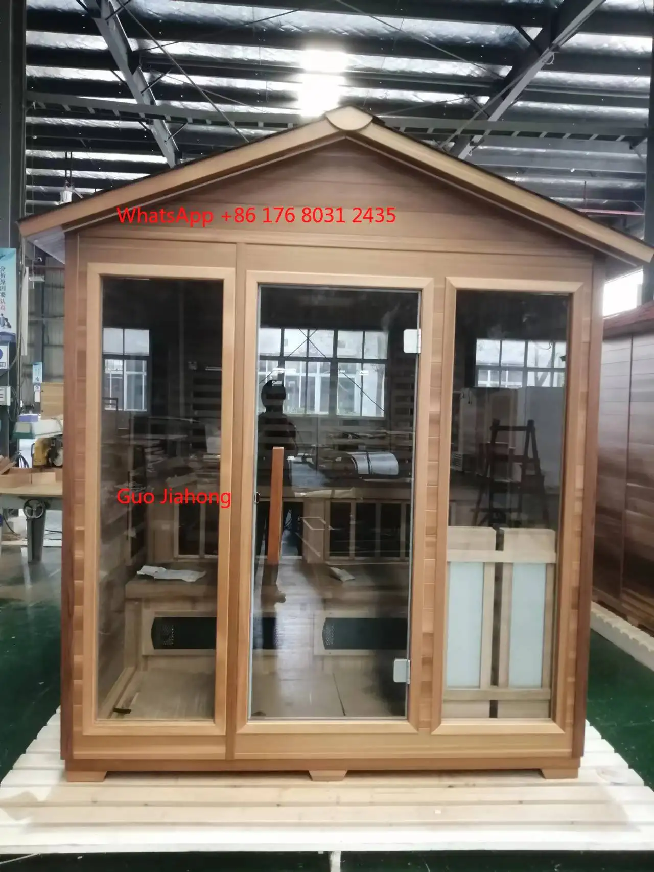 

Home Sauna Room System 3-4 Person Outdoor Sauna Dome Hemlock Hammam Saunas