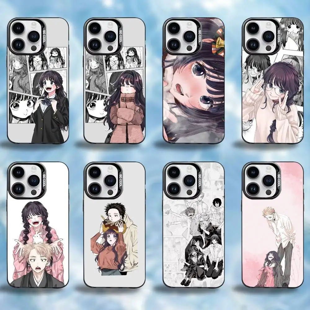 เคสโทรศัพท์ The F-Fragrant Flower Blooms with Dignity สำหรับ iPhone17,16,15,14,13,12  ฝาหลังเคลือบสีเงิน