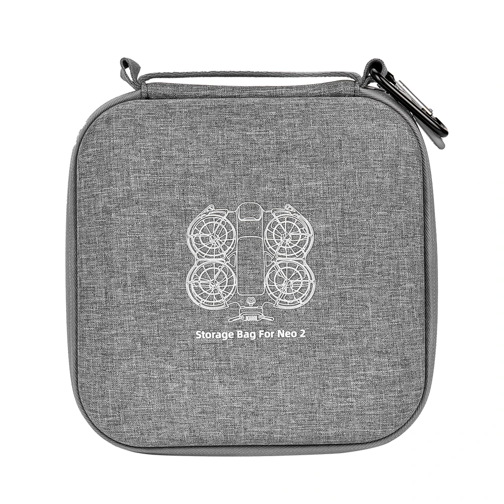 Tas Jinjing BRDRC untuk Aksesori Drone DJI NEO 2 Tas Penyimpanan Pelindung Kotak Tas Perjalanan Portabel