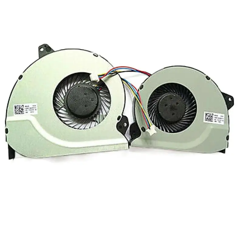 Wyoresy new CPU fan & GPU fan for Asus ROG Strix gl702vmk gl702vml gl702vml dc5v 0.5A