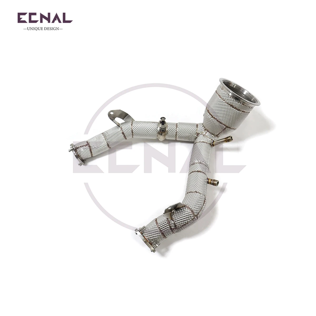 

Ecnal Exhaust Pipe for Audi A6 C8 3.0T 2020+ Downpipe with Catalytic Converter SS304 Car Sport Exhaust System