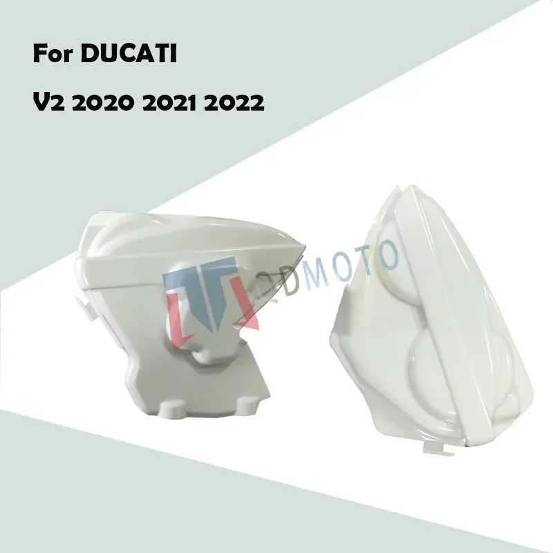 

For DUCATI V2 2020 2021 2022 Motorcycle Accessories Unpainted Body Left and Right Small Parts ABS Injection Fairing