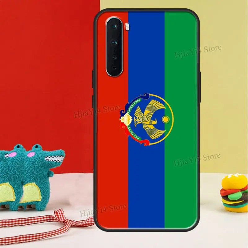 Dagestan Flag Coat Of Arms Case For OnePlus 9 10 Pro Nord2 8T 9R Coque For OPPO Realme 8 Pro 8i C3 C21 GT Neo 2 Master