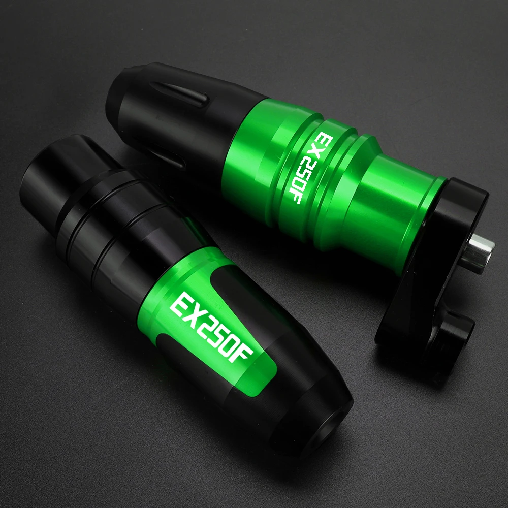 

For KAWASAKI EX250F 1988-2007 2006 2005 2004 EX 250F Motorcycle Accessoires Falling Protection Exhaust Slider Crash Pads Slider