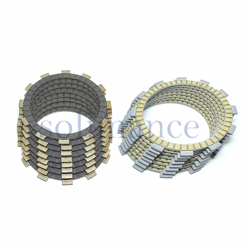 8 Motorcycle Friction Plates Clutch Kit for Suzuki GSX600F Katana 600 1988-1993 GSX 600 F GSXR750 1986-1987 GSXR 750