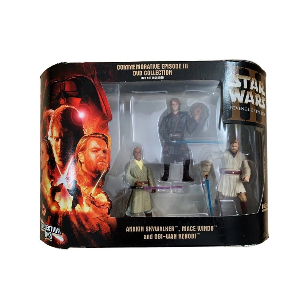 Damaged Boxed Star Wars Commemorative DVD Saga Episode Clone War Collection 3.75" Action Figure view 2