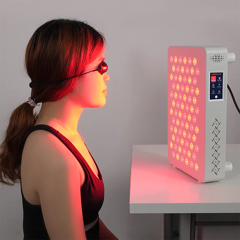 

Manufacturer Infrared Red Light Therapy Panel, 660nm + 850nm Dual-Wavelength, Home Use LED Photobiomodulation Device