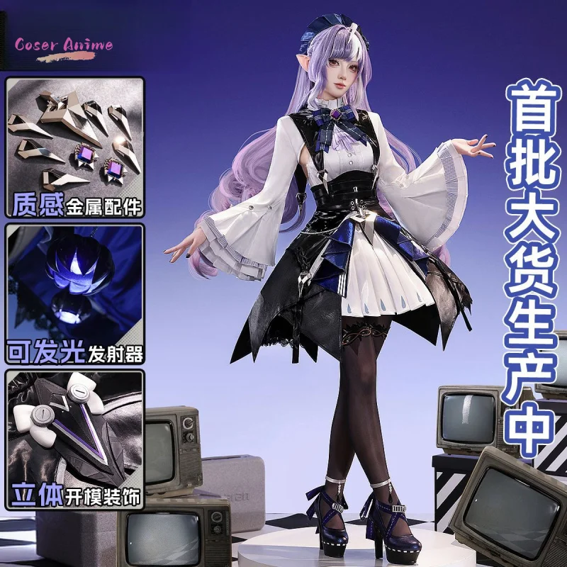 

Vivian Banshee Cosplay Costume Game Zenless Zone Zero Uniform Halloween Carnival Party Christmas Play Role Clothes Clothing