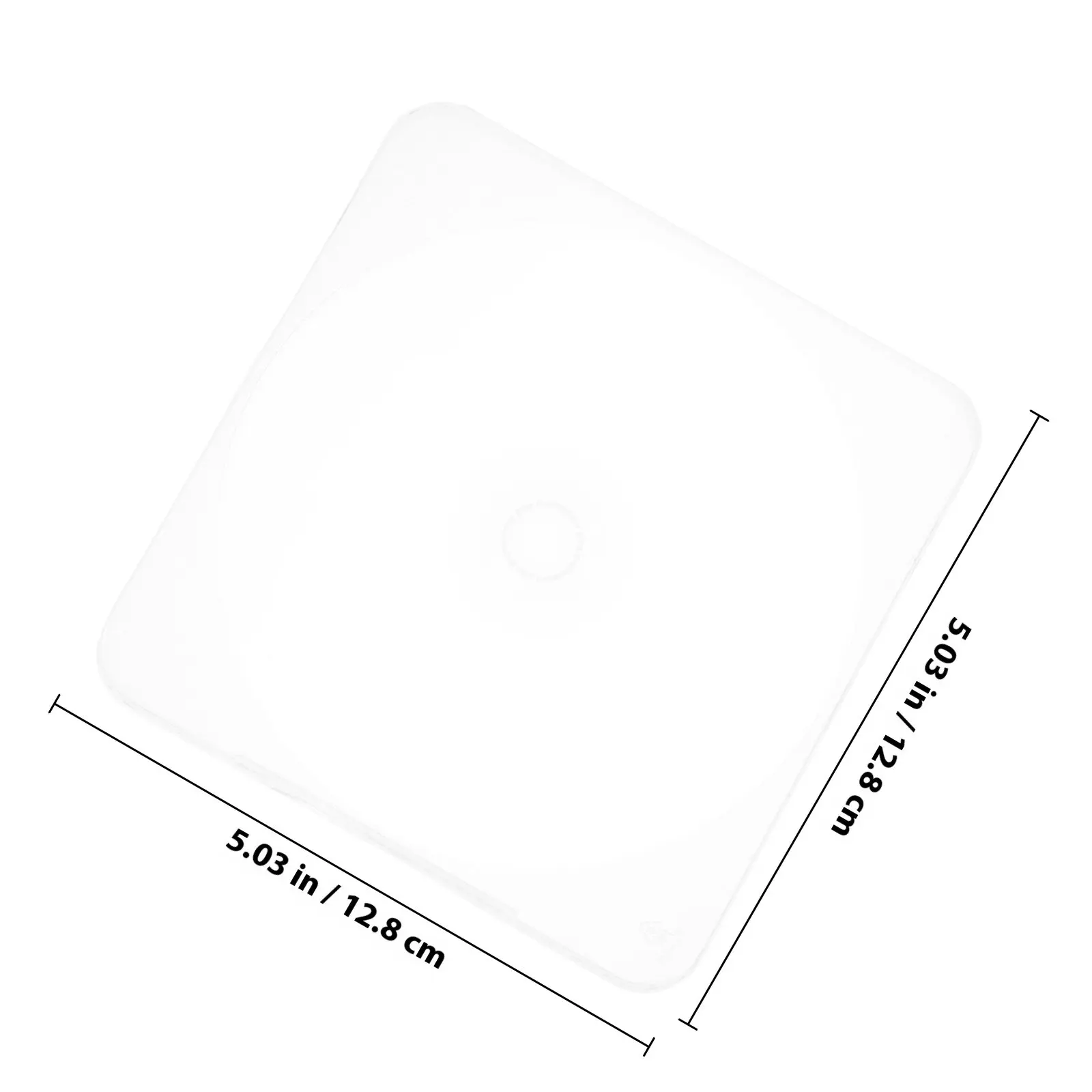 4Pcs Plastic Clear Cd Dvd Storage Cases Portable Carrying Boxes Compact Lightweight Cd Holders for Home Travel