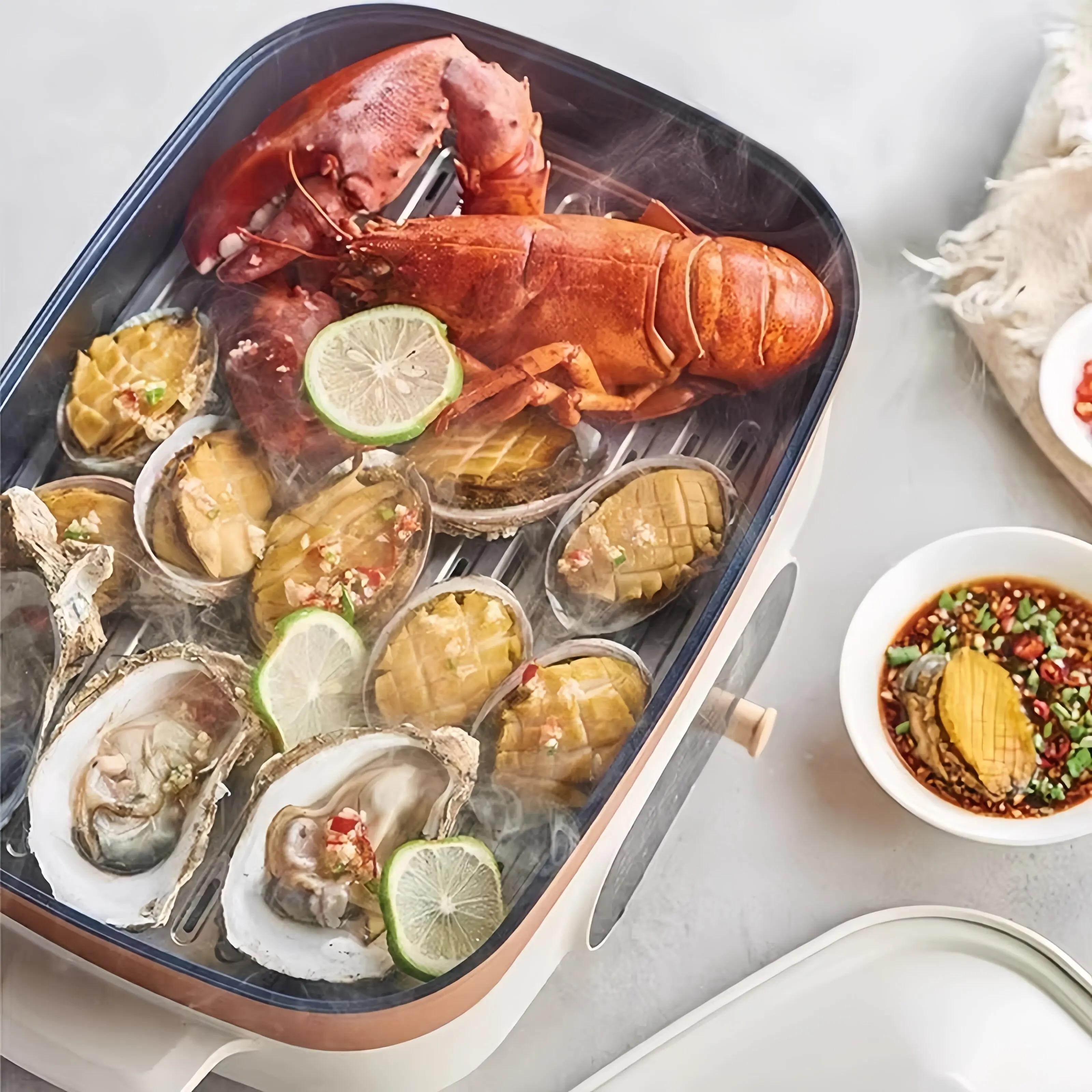 Electric cake pan grilled fish cooking stew automatic multi-functional electric hot pot  Electric cooking pot
