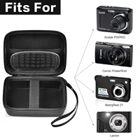 EVA Digital Camera Storage Bag Case Vlogging Protective Shell Scratch Resistant Suitable for Sevenat/AbergBest/Kodak Pixpro 5