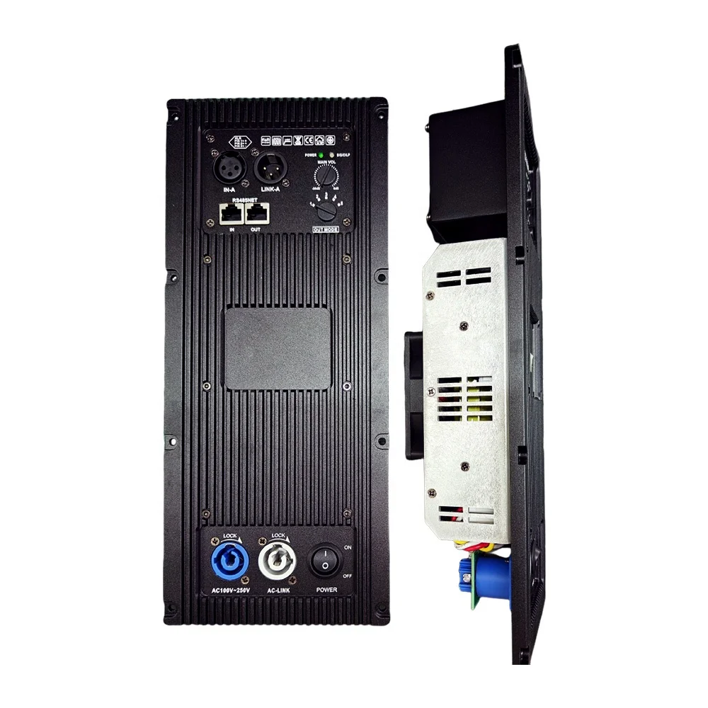 

Professional Amplifiers Module for Active Speaker Line Array System Subwoofer 1 Channel Power Amplifier 2000w DSP