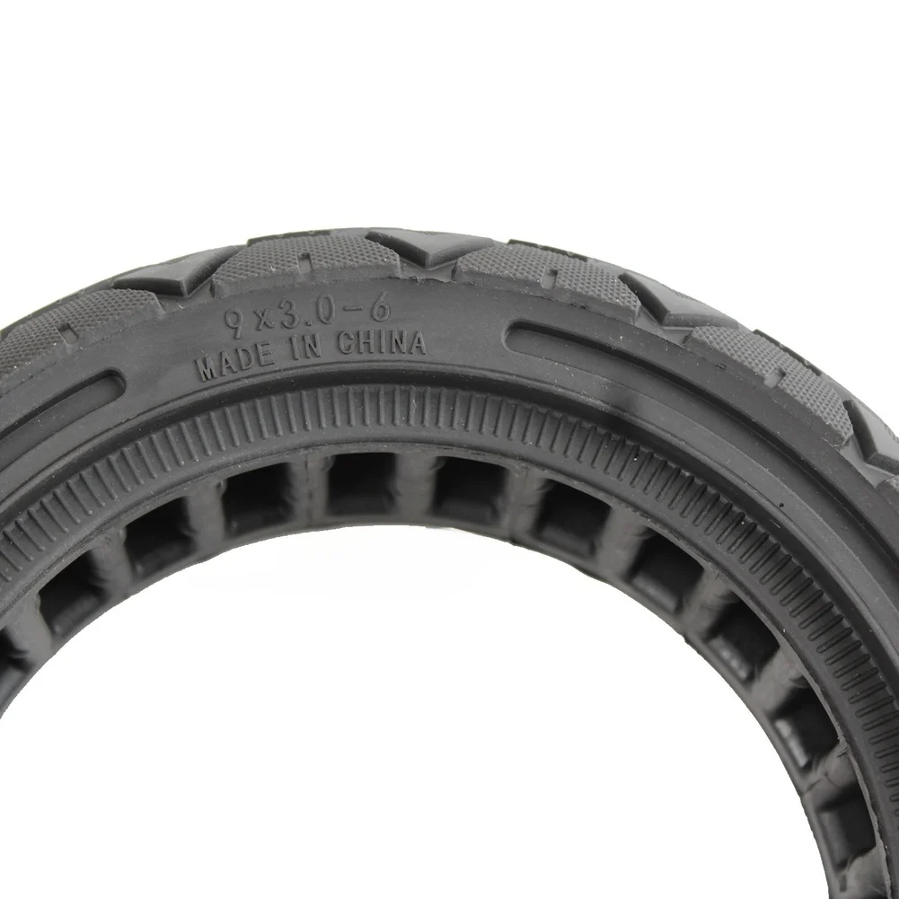 

9x3.0-6 Snow Tread Solid Tire For Electric Go Kart Scooter Robot 9 Inch Off Road Replacement Scooter Accessories