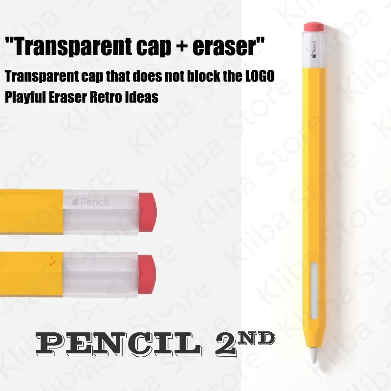 

Silicone Pencil Case For Apple Pencil 2nd 1st Tablet Touch Stylus Pouch Portable Protective Cover