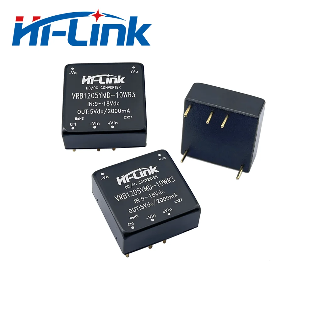 شحن مجاني 10 قطعة/الوحدة تيار مستمر وحدة معزولة 9-18 فولت المدخلات 5 فولت 2000mA الناتج DCDC VRB1205YMD-10WR3 تنحى تحويل امدادات الطاقة