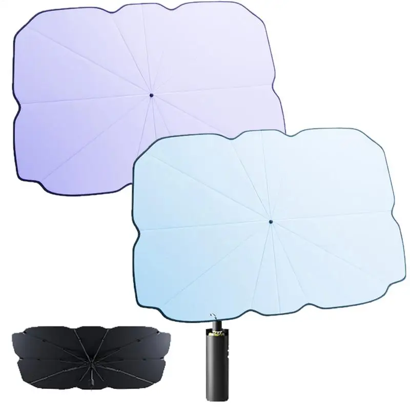 

Front Windshield Sun Shade Windshield Visor Sun Shade Automotive Interior Accessories Window Screen For Parking Driving Safety