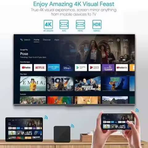For HD TV 4K IPTV Android 12G 68U Smart tv RK3588 5G WiFi France Warehouse Global Delivery Spain Euope germnay nethetlands 2025